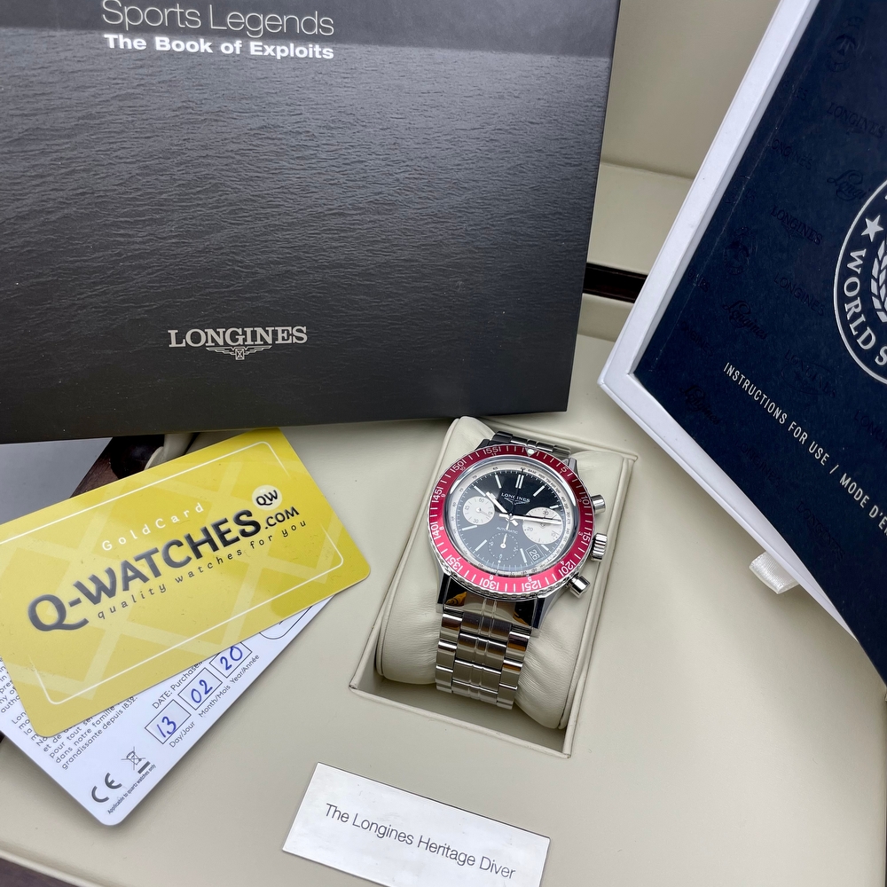 Longines 1967 heritage diver for sale shop