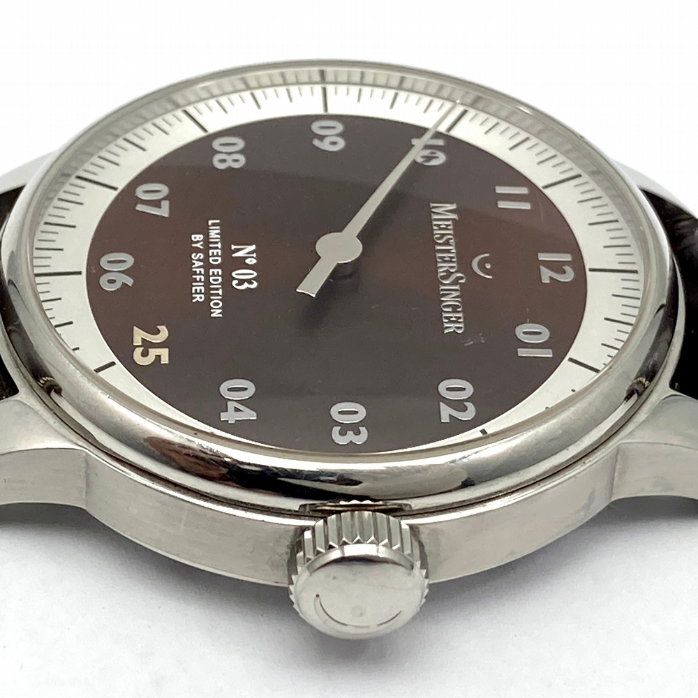 Meistersinger No3 Saffier Limited Edition 25pcs