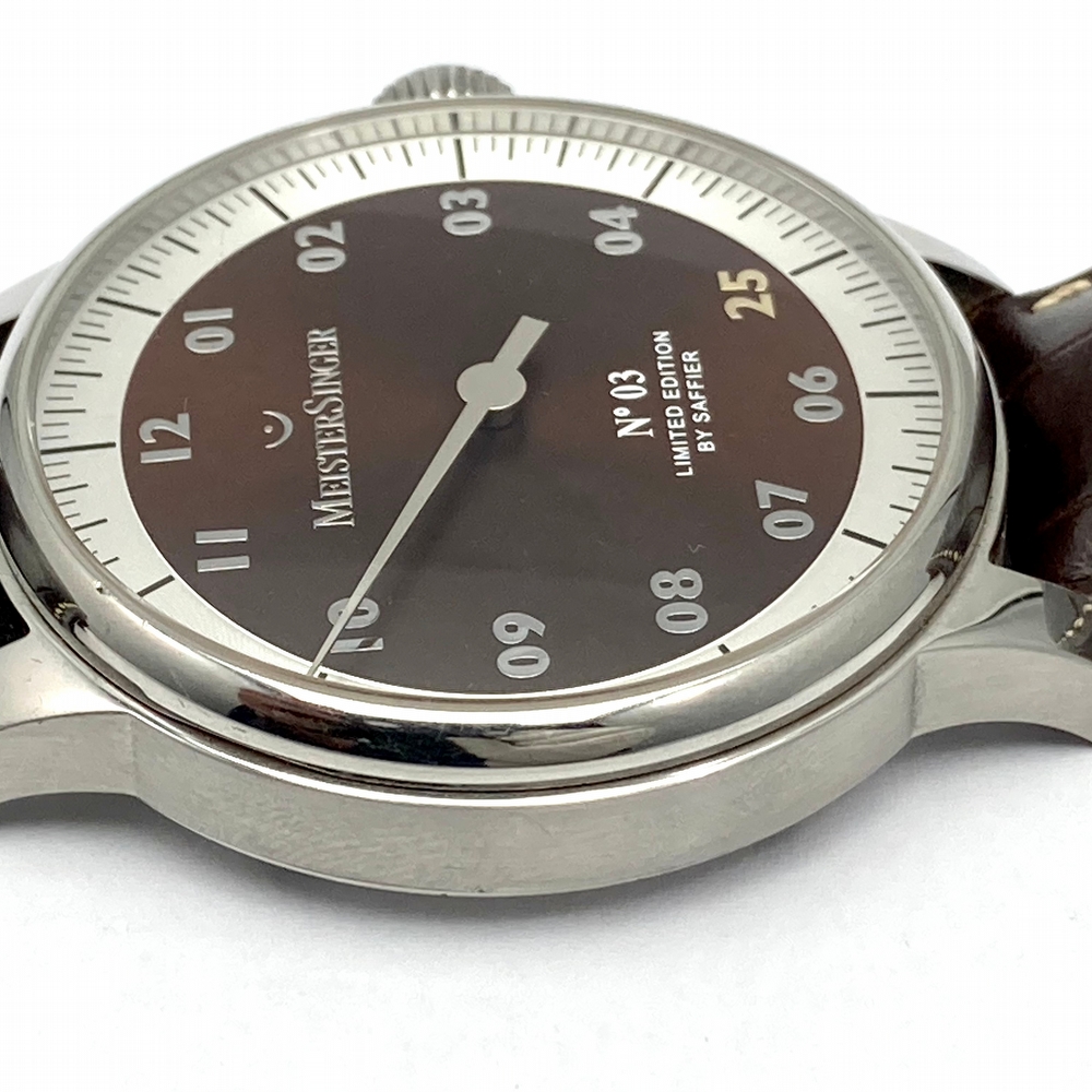 Meistersinger No3 Saffier Limited Edition 25pcs