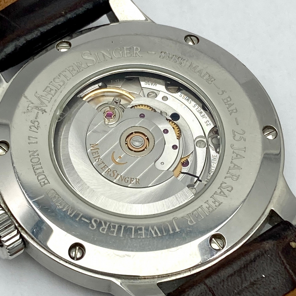 Meistersinger No3 Saffier Limited Edition 25pcs