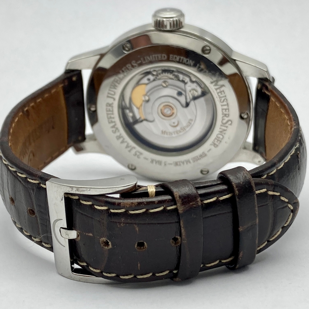 Meistersinger No3 Saffier Limited Edition 25pcs