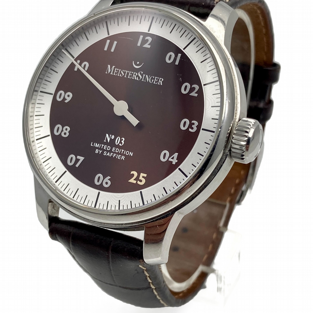 Meistersinger No3 Saffier Limited Edition 25pcs