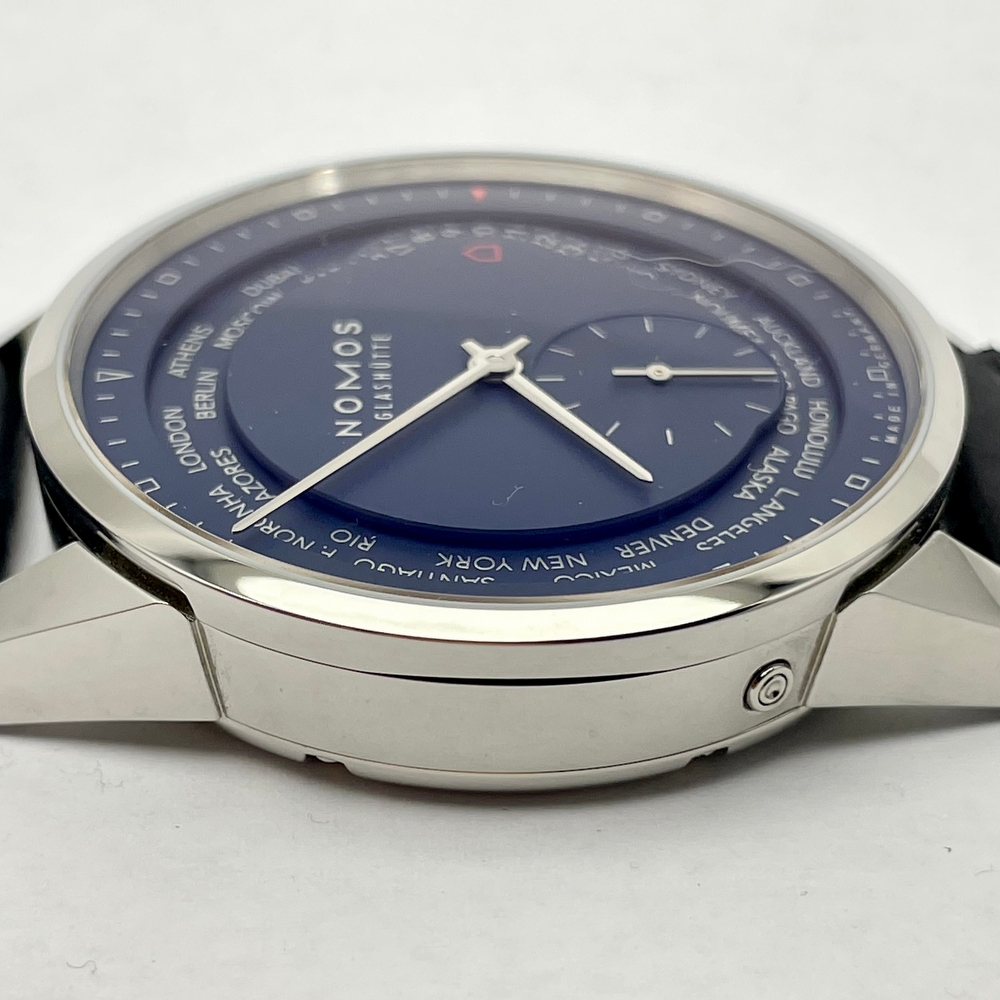 Nomos Zurich World Time Midnight Blue             