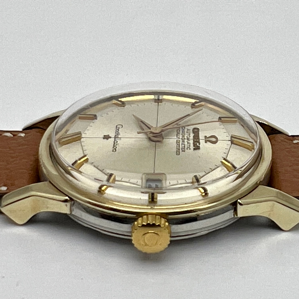 Omega Constellation Pie Pan Cross Hair 