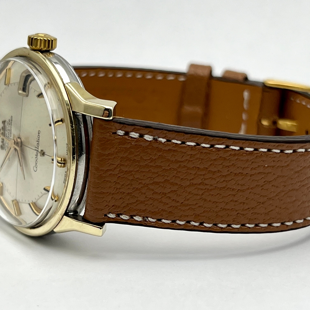 Omega Constellation Pie Pan Cross Hair 