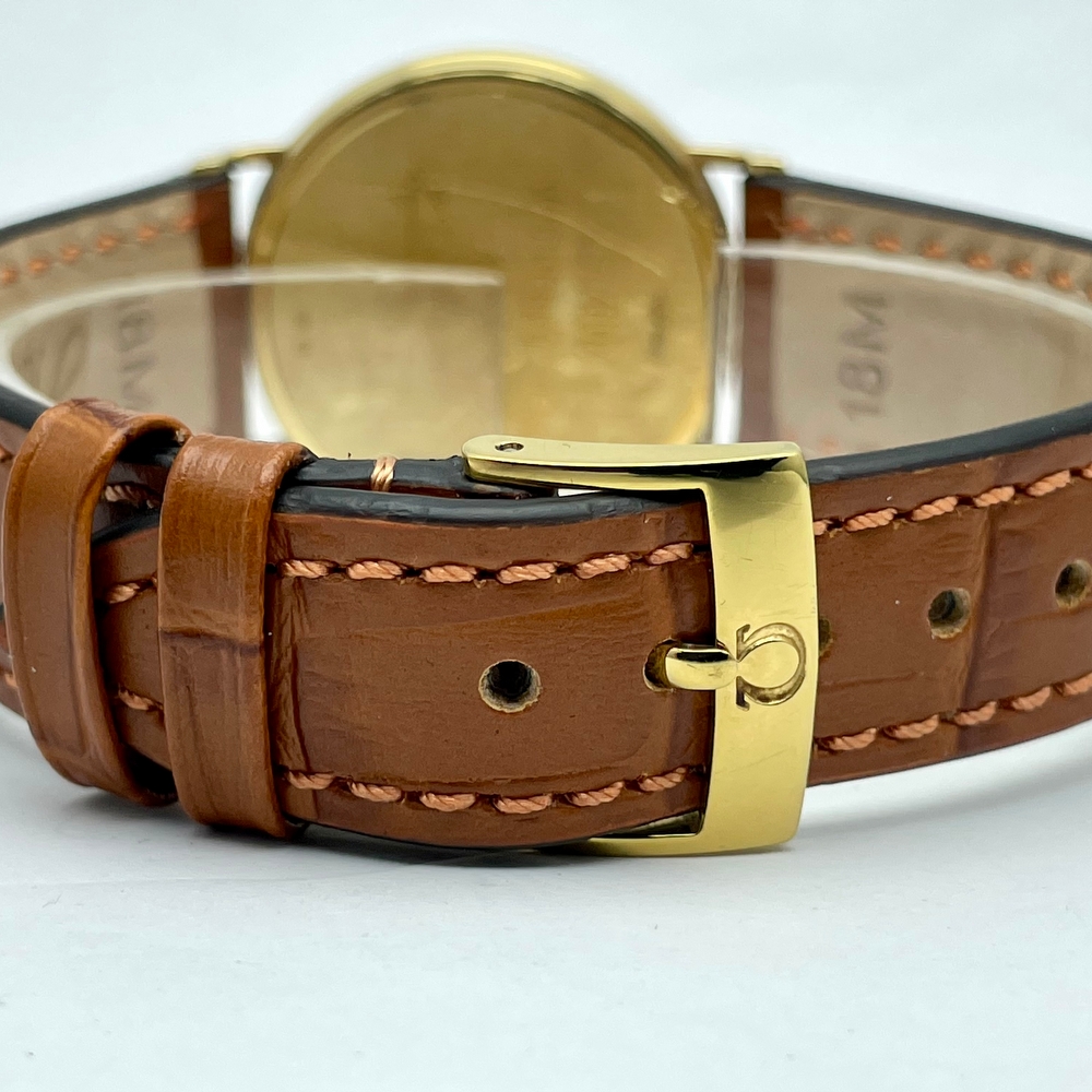 Omega DeVille Prestige solid 18K gold