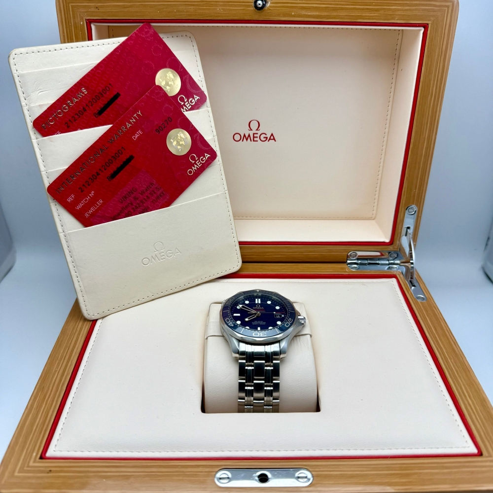 Omega Seamaster 300M Blue