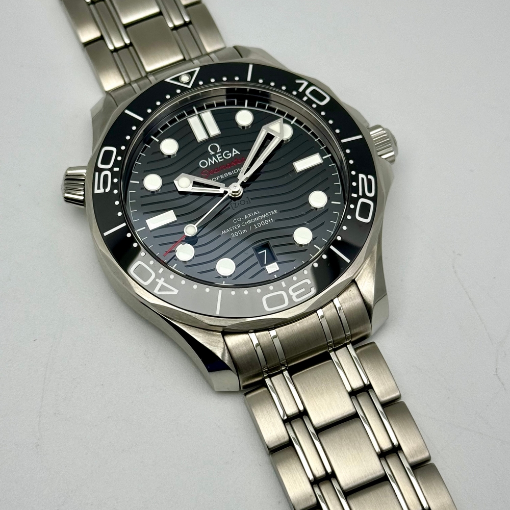 OMEGA SEAMASTER DIVER 300M CO AXIAL MASTER CHRONOMETER BLACK
