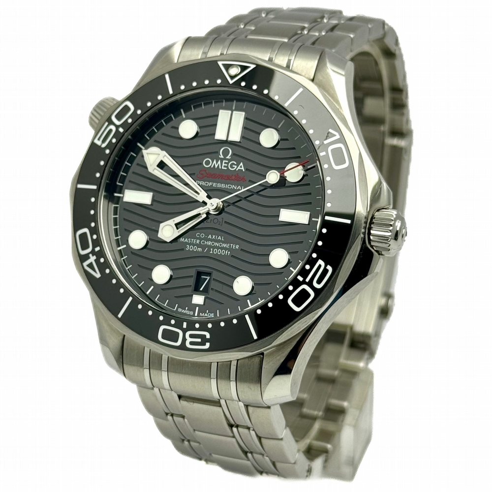 OMEGA SEAMASTER DIVER 300M CO AXIAL MASTER CHRONOMETER BLACK