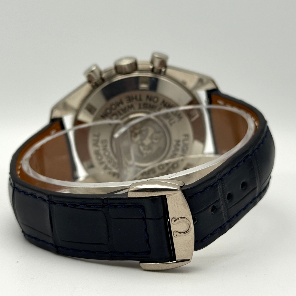 Omega Speedmaster Moonphase 18k White Gold