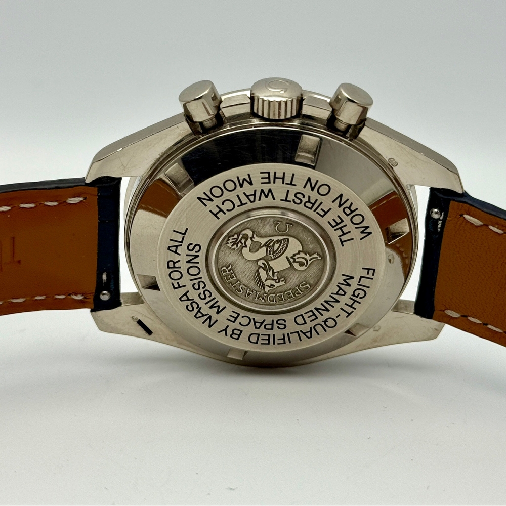 Omega Speedmaster Moonphase 18k White Gold