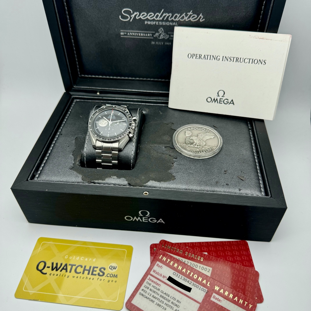 Omega Speedmaster Moonwatch Apollo 11 40th Anniversary Edition