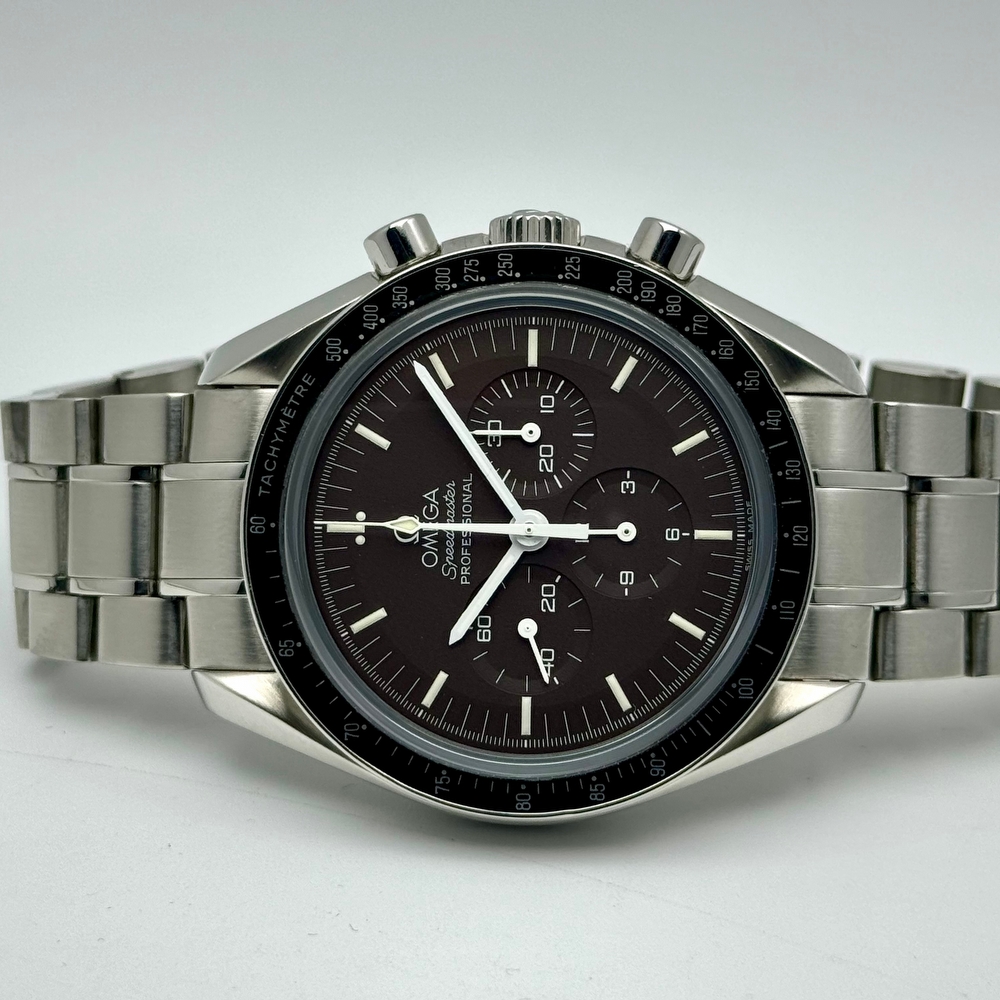 Omega Speedmaster Professional Moonwatch Brown Dial Sapphire