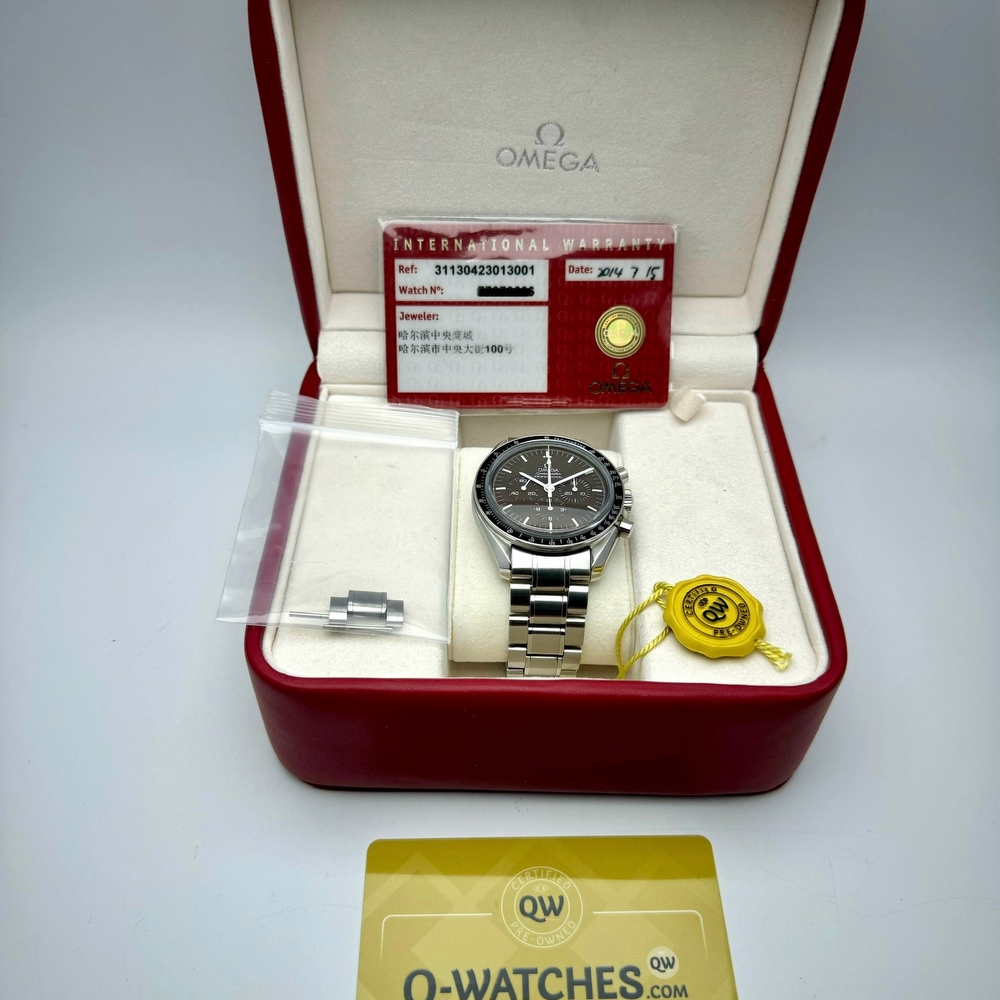 Omega Speedmaster Professional Moonwatch Brown Dial Sapphire