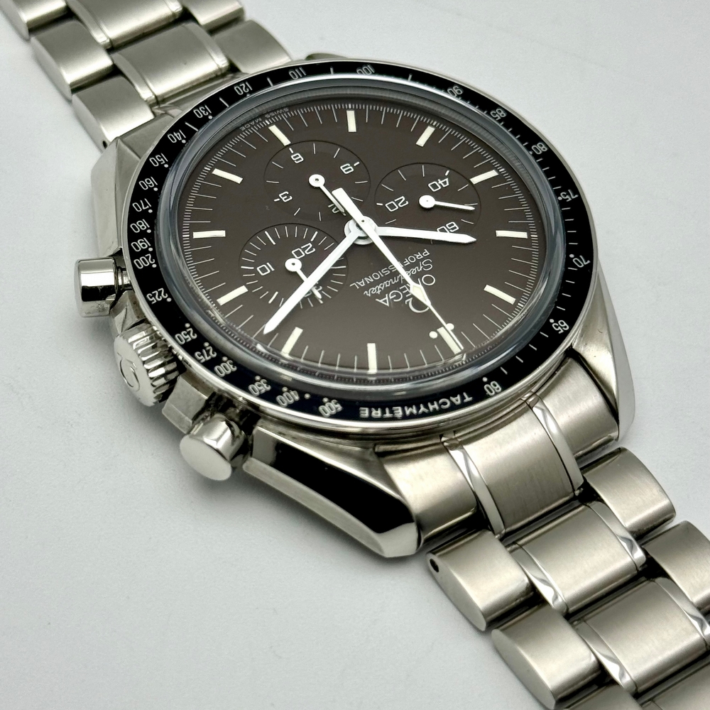 Omega Speedmaster Professional Moonwatch Brown Dial Sapphire