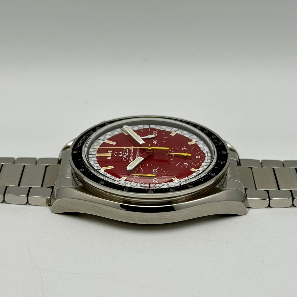 Omega Speedmaster Reduced Red Dial Schumacher