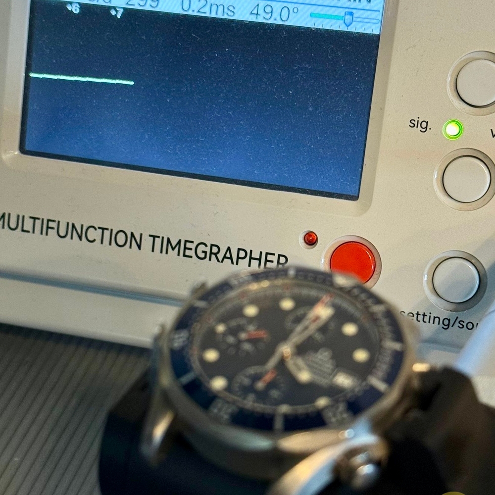 Omega Titanium Seamaster Chronograph 