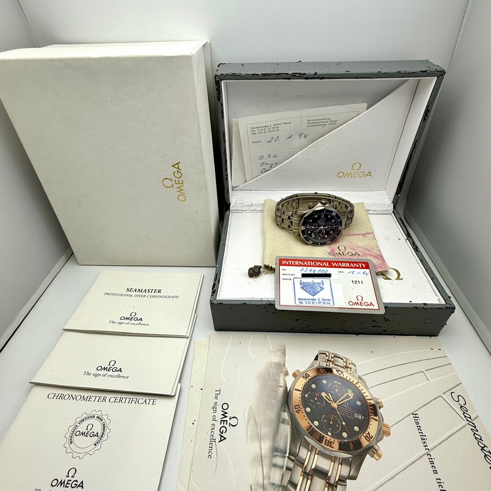 Omega Titanium Seamaster Chronograph 