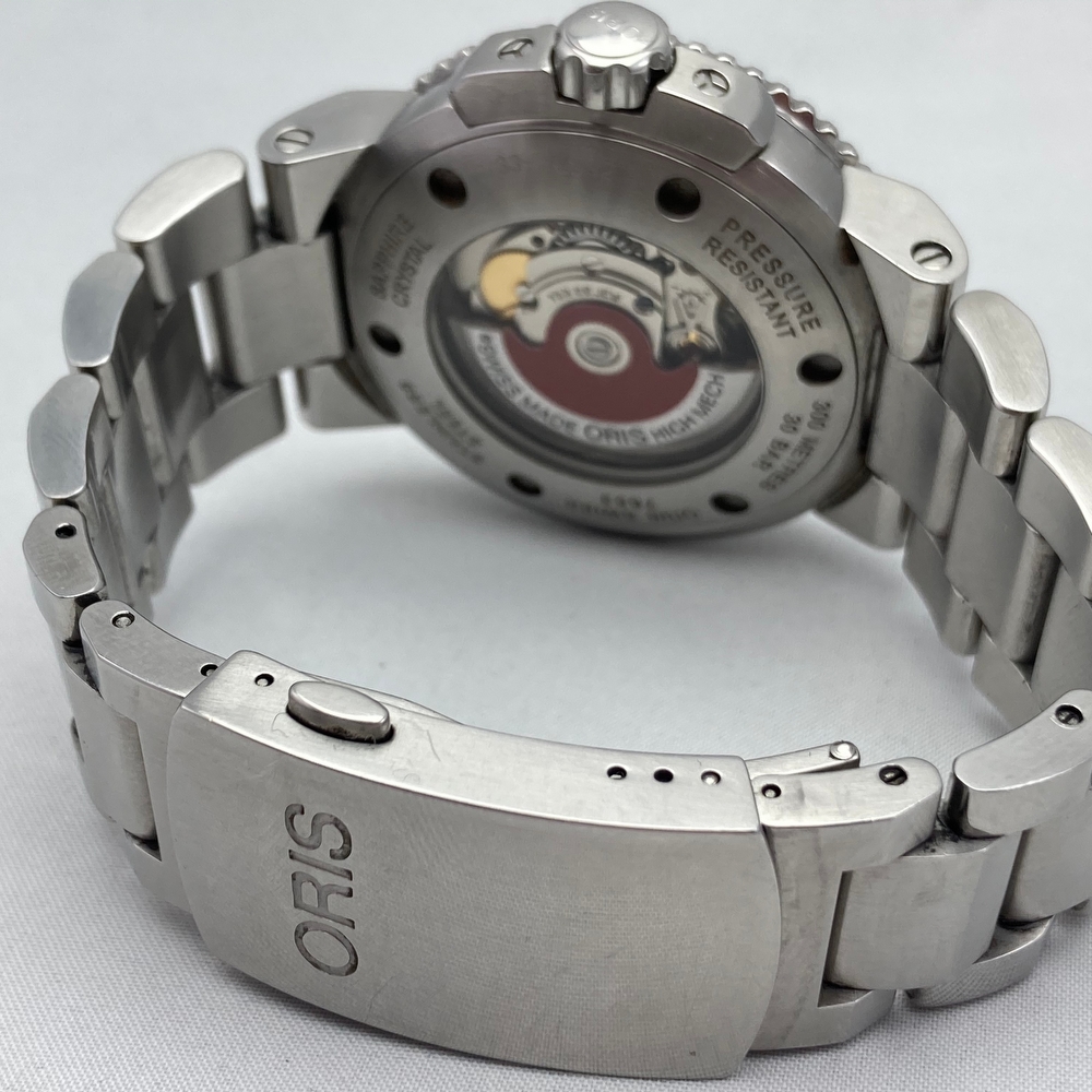 Oris Aquis Divers Date Steel Black Automatic 