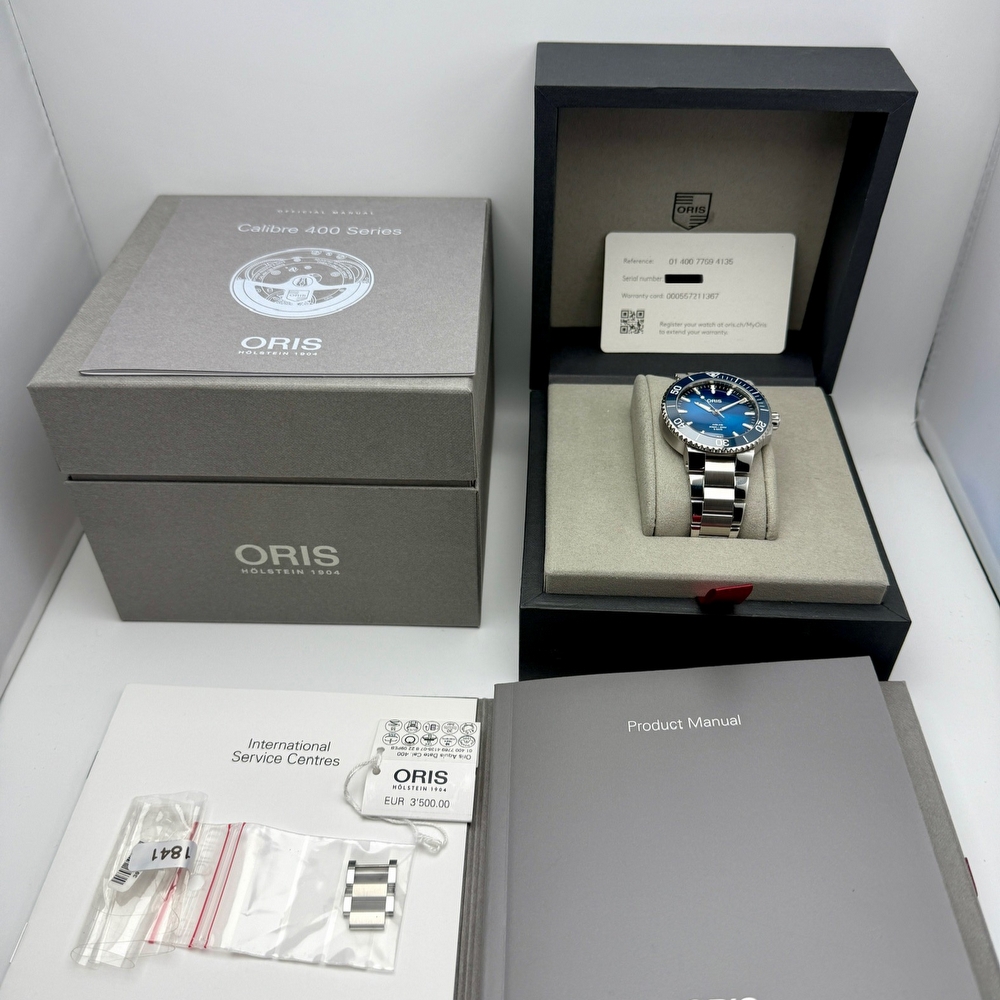 Oris Aquis Date Calibre 400 Blue