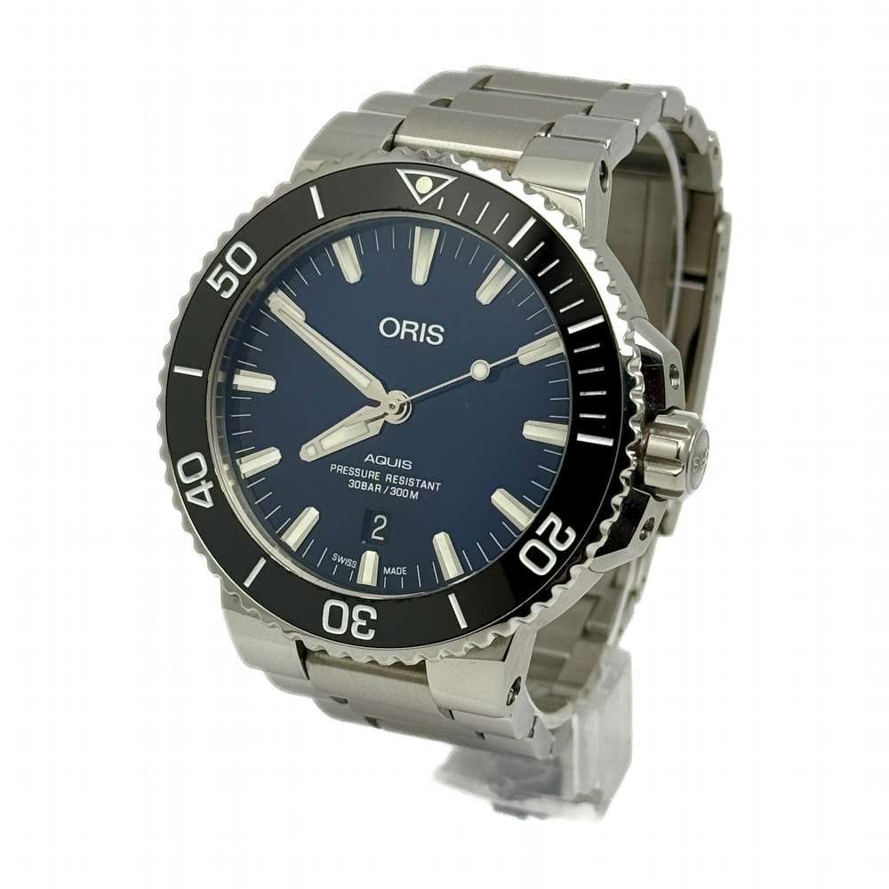 Oris Aquis Date Gradient Blue