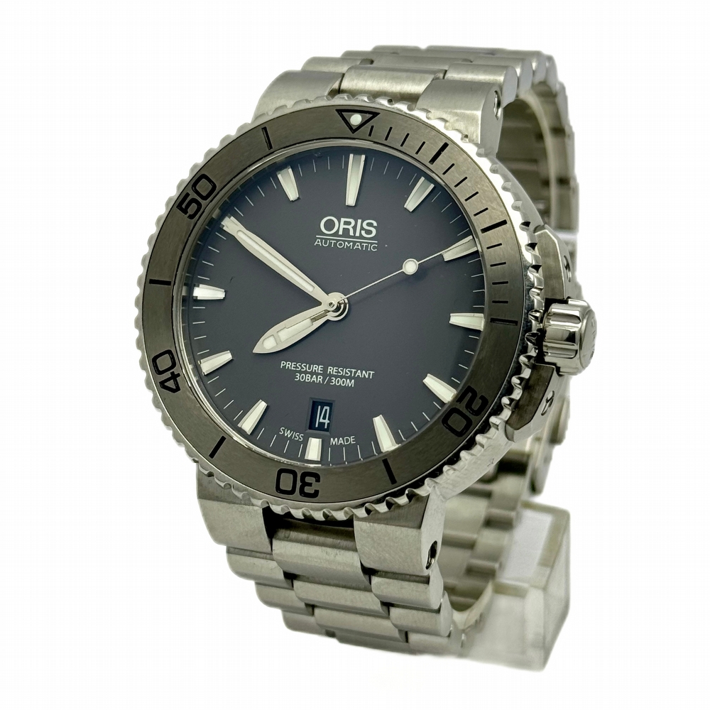 Oris Aquis Date Tungsten