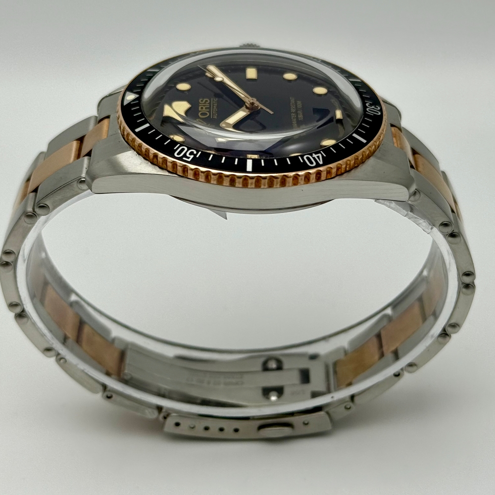 Oris Divers Sixty-Five Steel & Bronze 