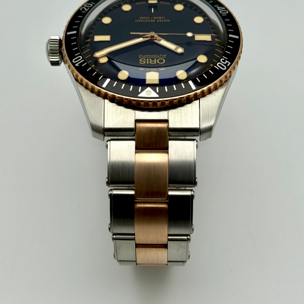 Oris Divers Sixty-Five Steel & Bronze 