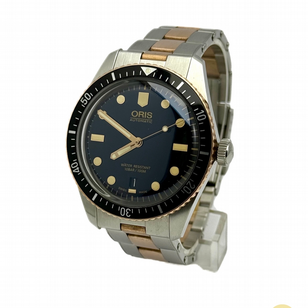 Oris Divers Sixty-Five Steel & Bronze 