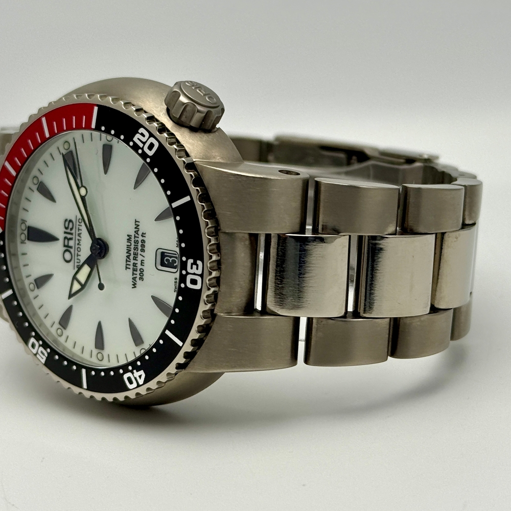 Oris TT1 Divers Date Titan Full Lume Dial