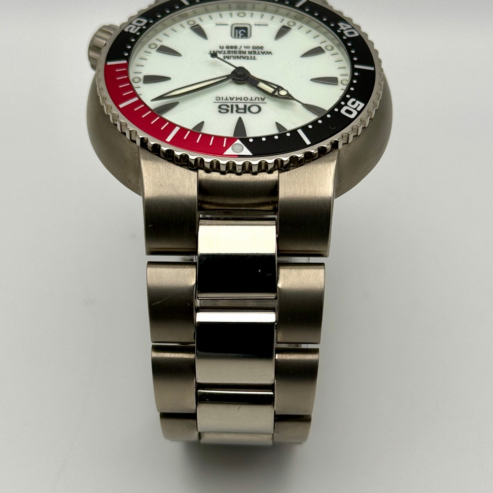 Oris TT1 Divers Date Titan Full Lume Dial