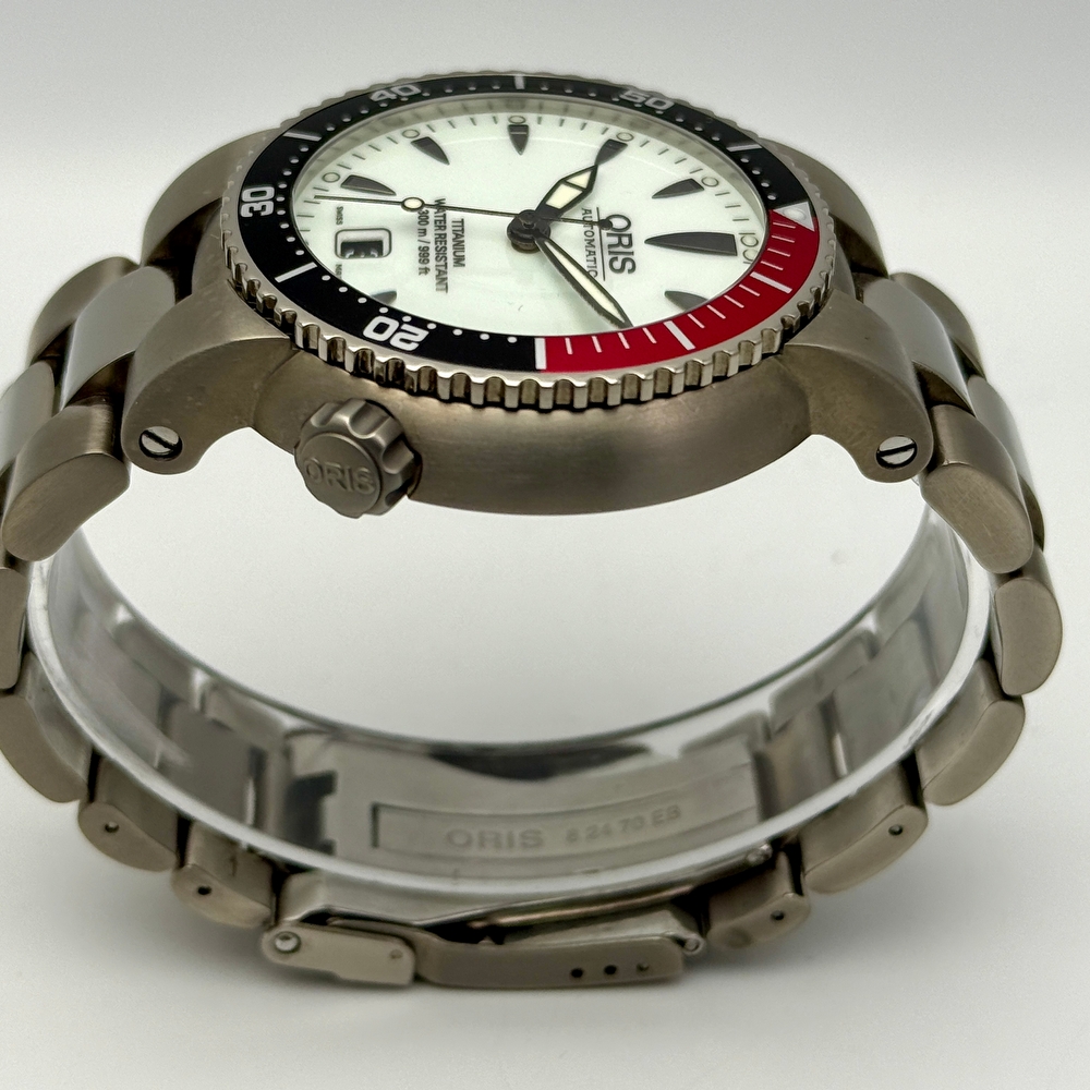 Oris TT1 Divers Date Titan Full Lume Dial