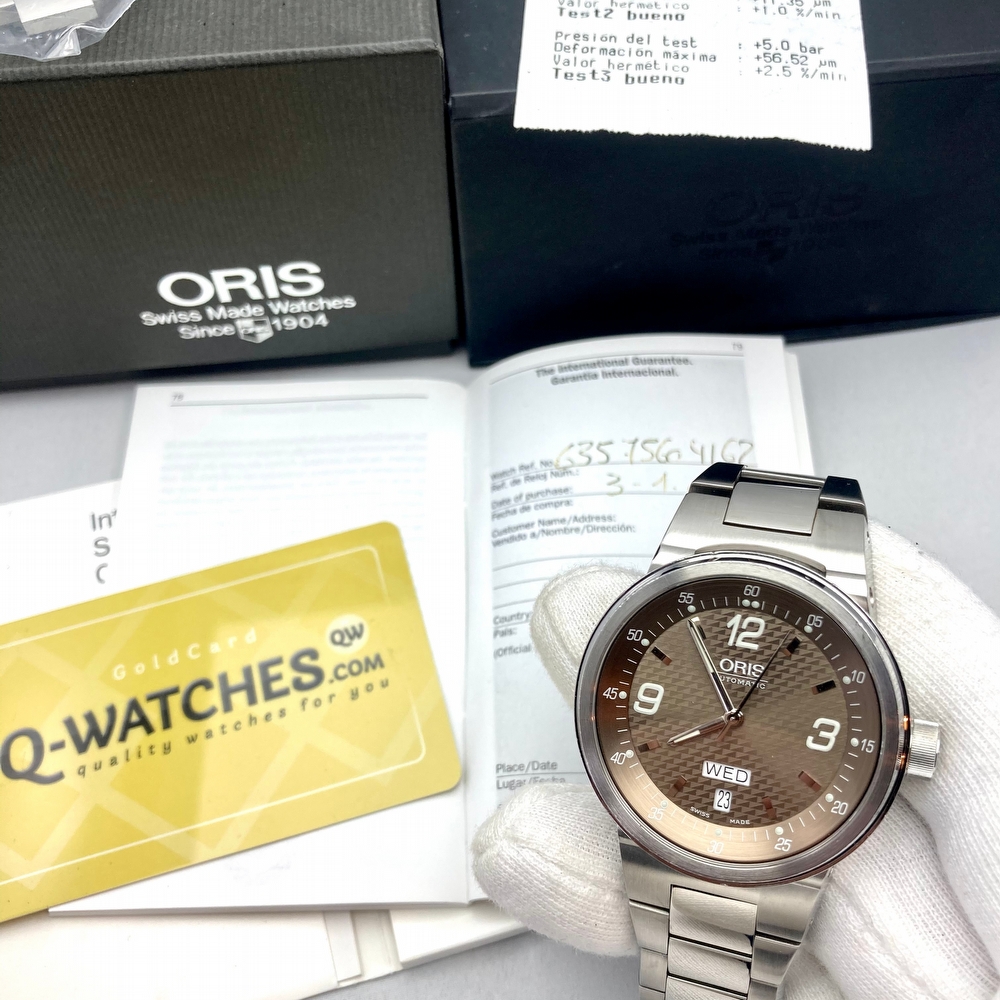 Oris Williams F1 Day Date  7560 