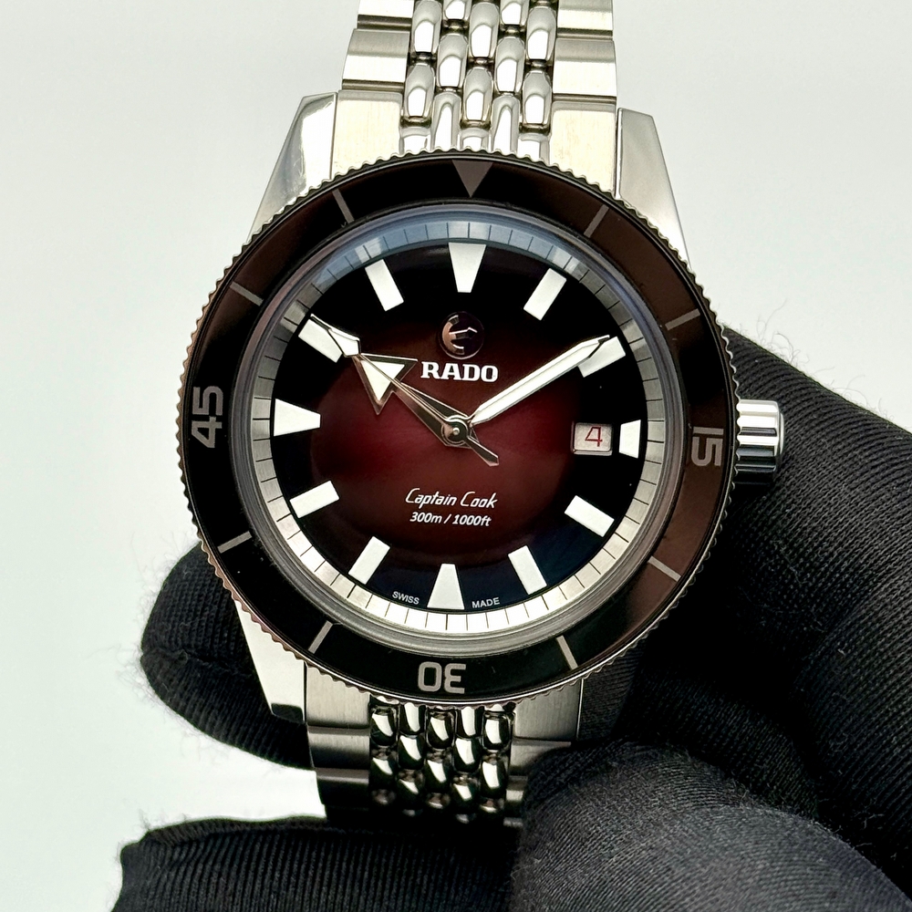Rado Captain Cook Automatic Red Dial