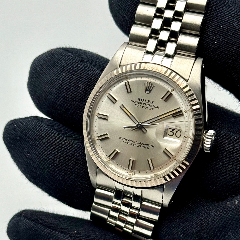 Rolex Datejust 1601 Wide Boy Pie-pan dial
