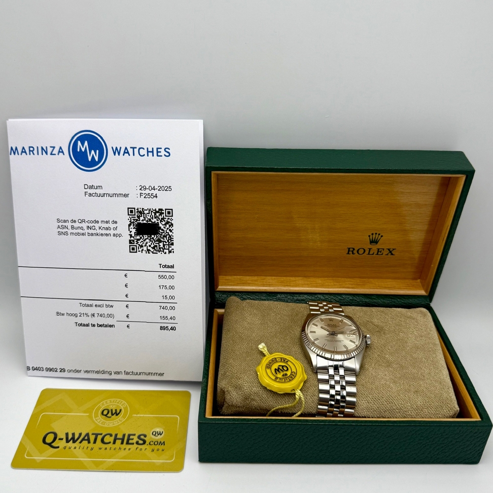 Rolex Datejust 1601 Wide Boy Pie-pan dial