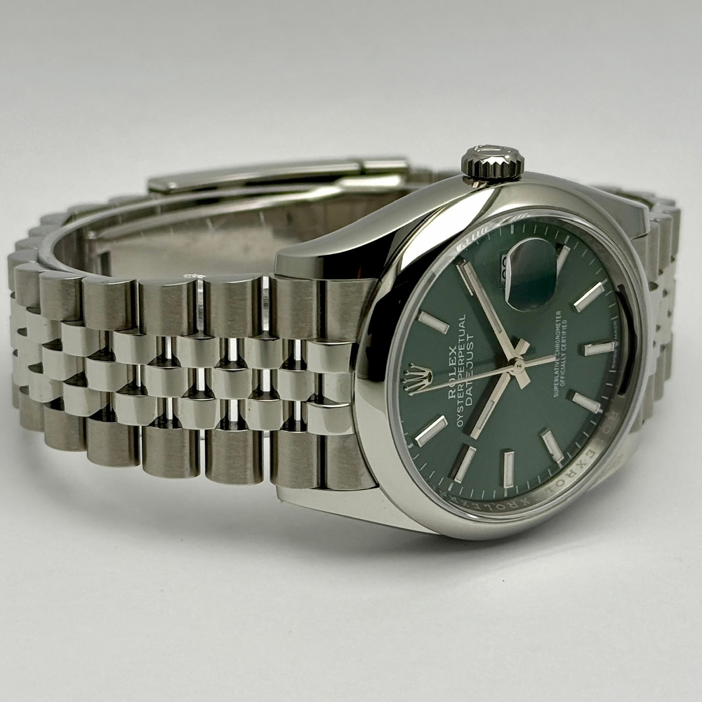 Rolex DateJust 36mm Mintgreen