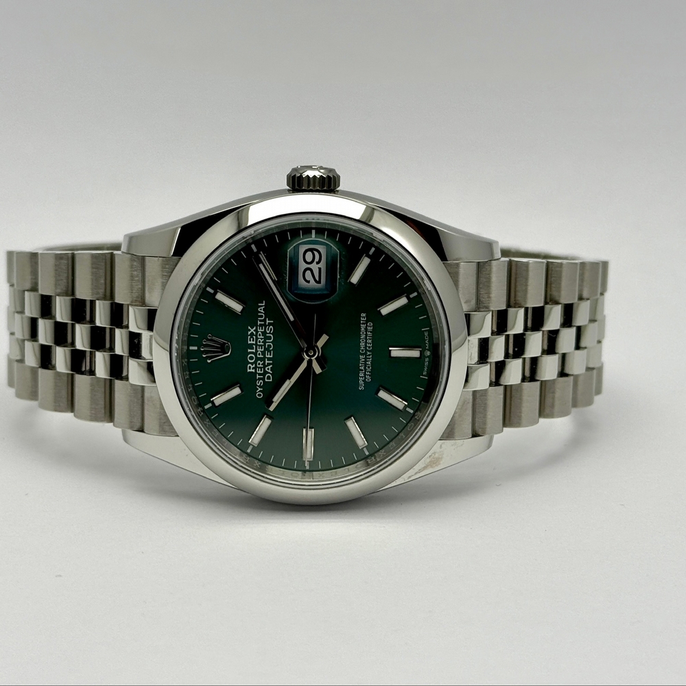 Rolex DateJust 36mm Mintgreen