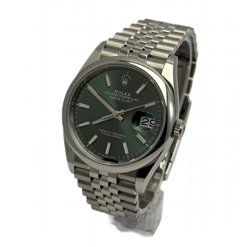 Rolex DateJust 36mm Mintgreen