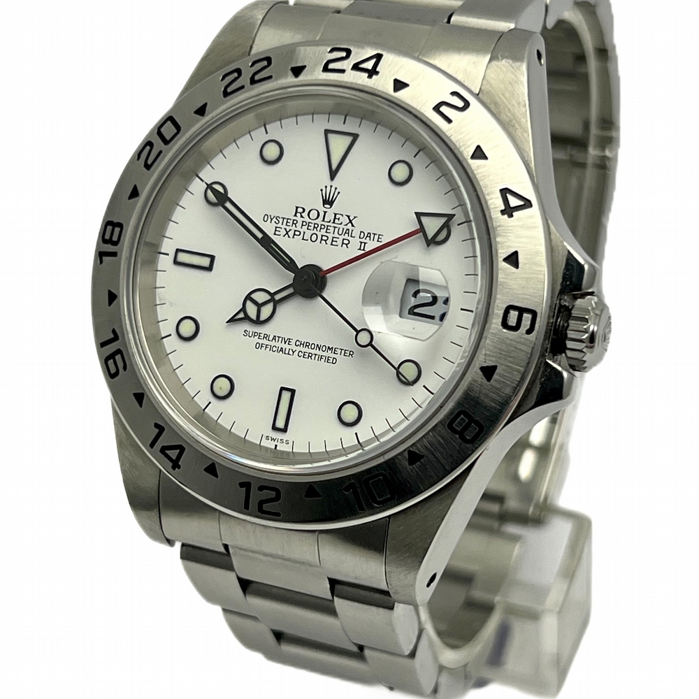 Rolex explorer ii polar dial deals