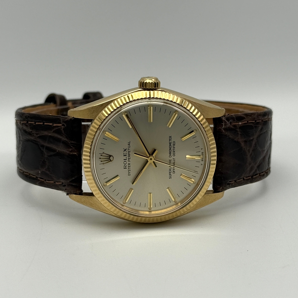 Rolex Oyster Perpetual 18K Gold