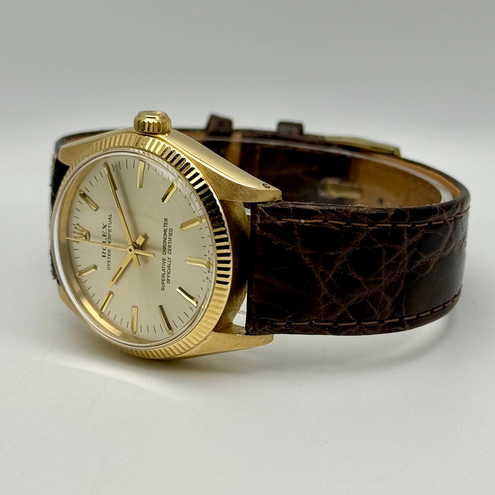 Rolex Oyster Perpetual 18K Gold