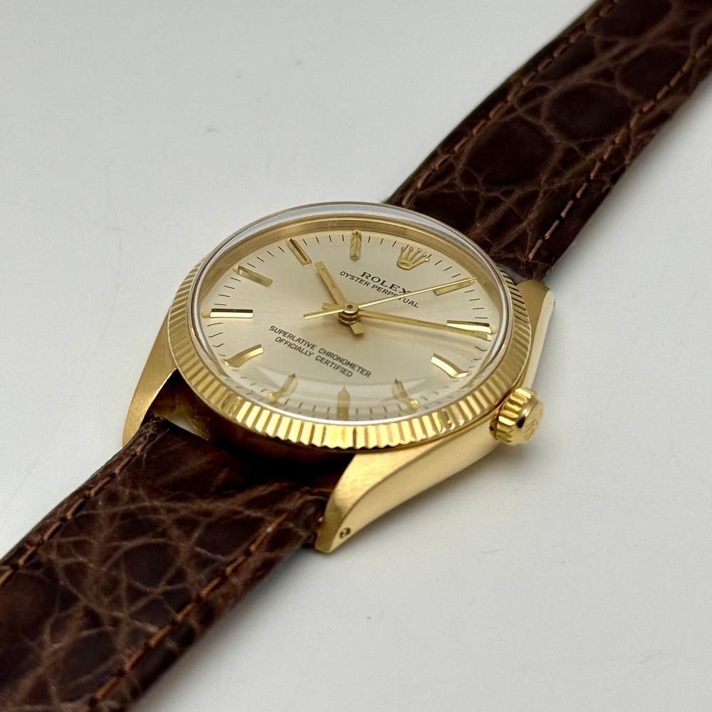 Rolex Oyster Perpetual 18K Gold