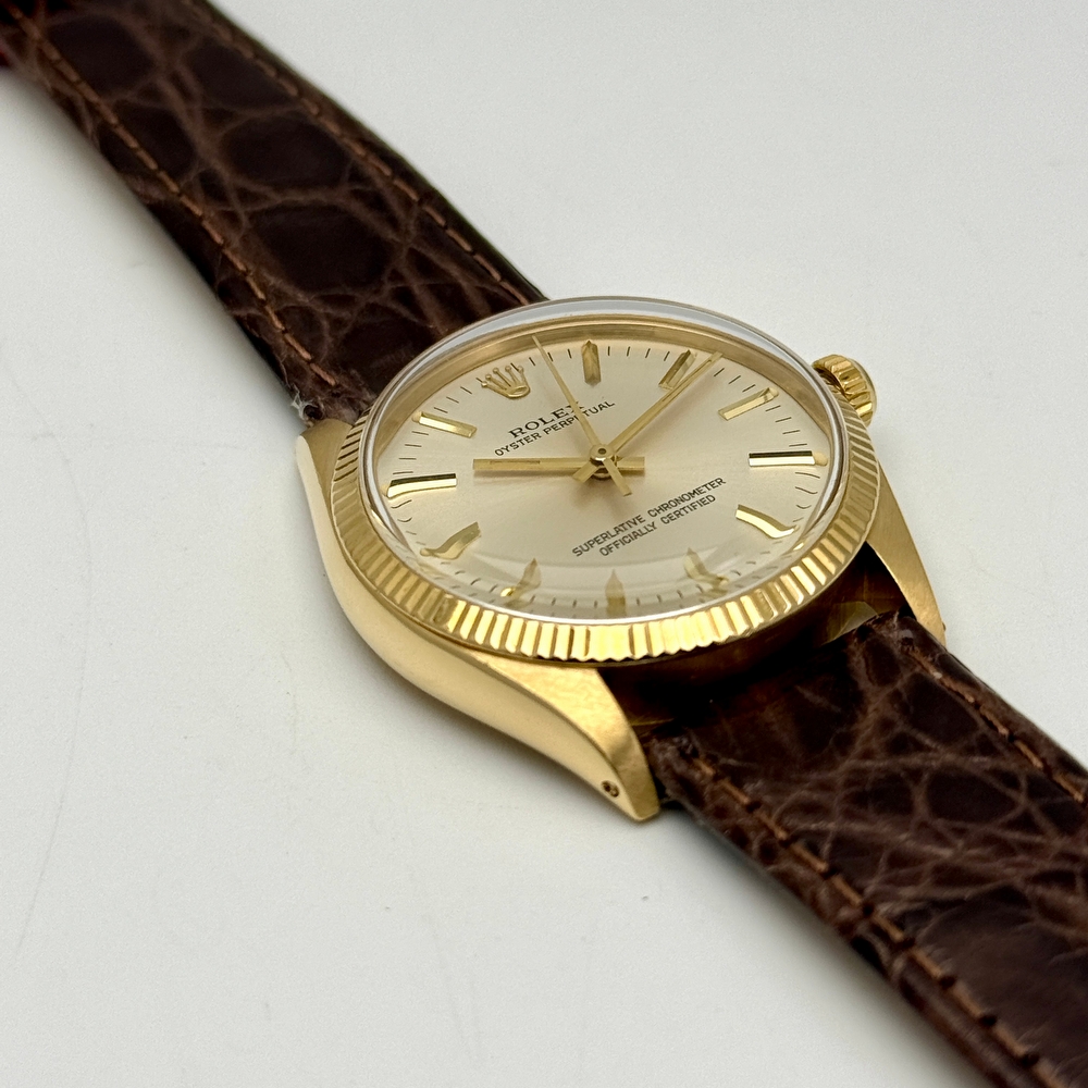 Rolex Oyster Perpetual 18K Gold