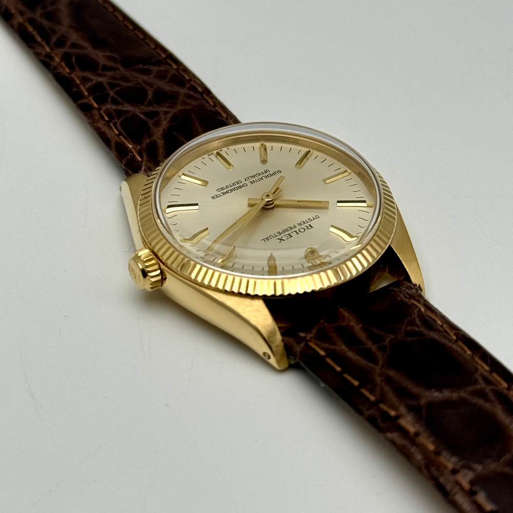 Rolex Oyster Perpetual 18K Gold