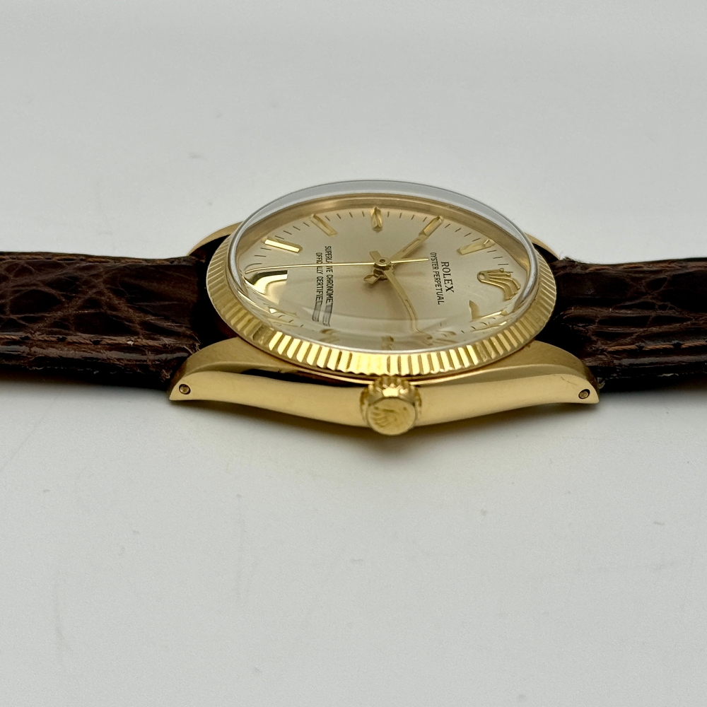 Rolex Oyster Perpetual 18K Gold