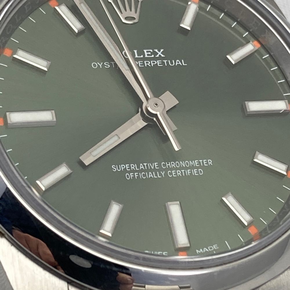 Rolex Oyster Perpetual 34 Green
