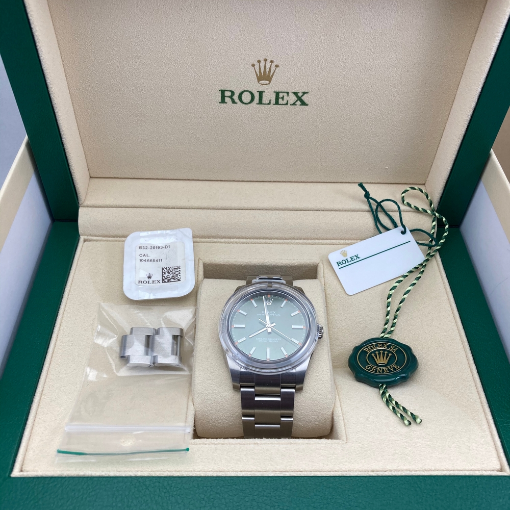 Rolex Oyster Perpetual 34 Green