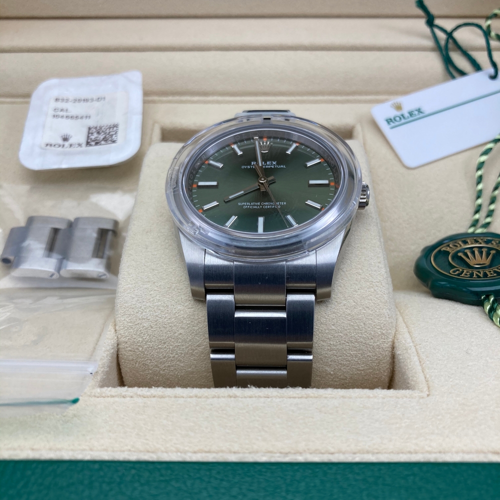Rolex Oyster Perpetual 34 Green