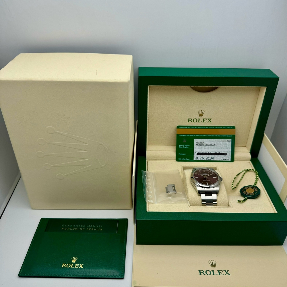 Rolex Oyster Perpetual 39 Grape